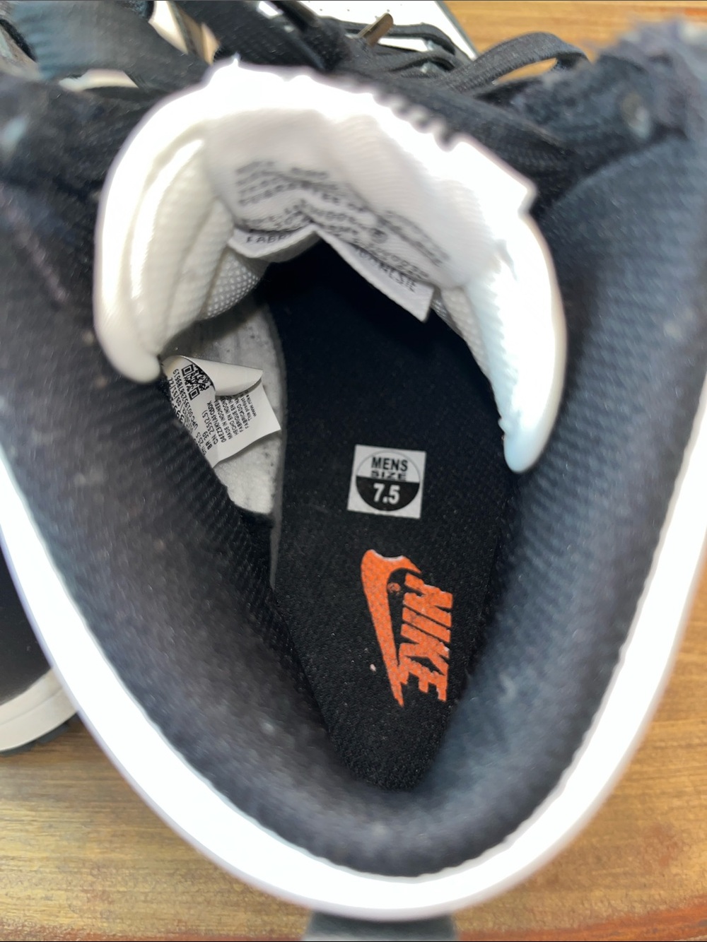 Nike Dunk High Retro "Panda" sneakers, - Picture 7 of 8